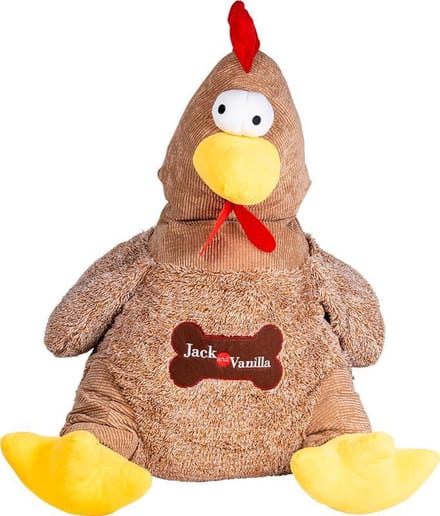 Jack And Vanilla - Speeltjes - Jv Velveties Haan Bruin-100cm