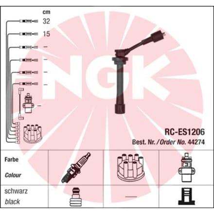 Bougiekabelset NGK 44274