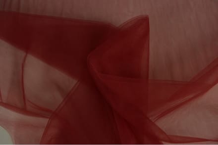 Bruidstule - Bordeaux rood - 1 meter - Per meter - 150cm breed