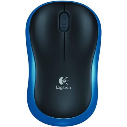Logitech M185 Muis Radiografisch Optisch Blauw 3 Toetsen 1000 dpi