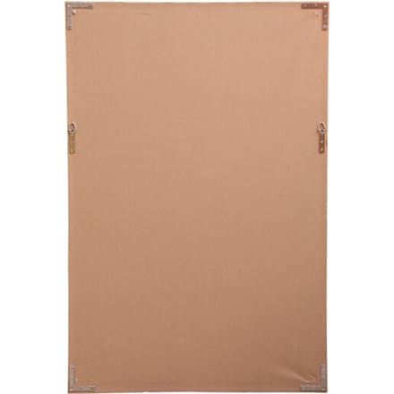 PTMD Schilderij Etnische Vrouw - 80x3x120 cm - Glas - Zwart