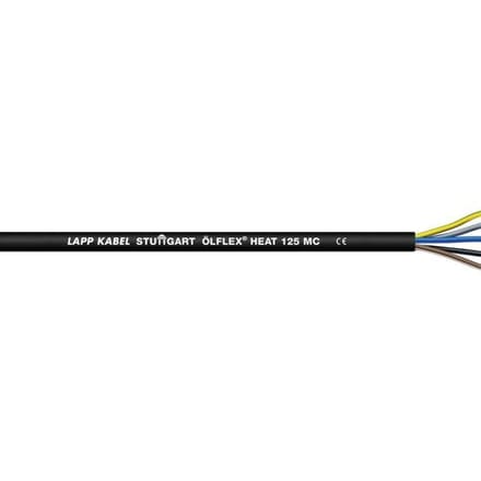 LAPP ÖLFLEX® HEAT 125 MC Stuurstroomkabel 2 x 1 mm² Zwart 1024315/500 500 m