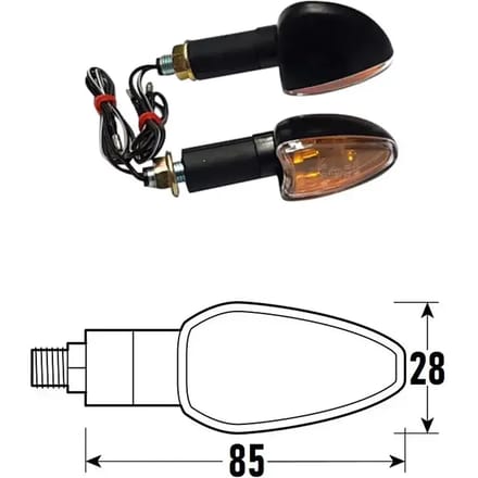 LED knipperlichten motor BCR Arrow