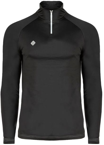 Izas Isar M Fleece Met Halve Rits Zwart M Man