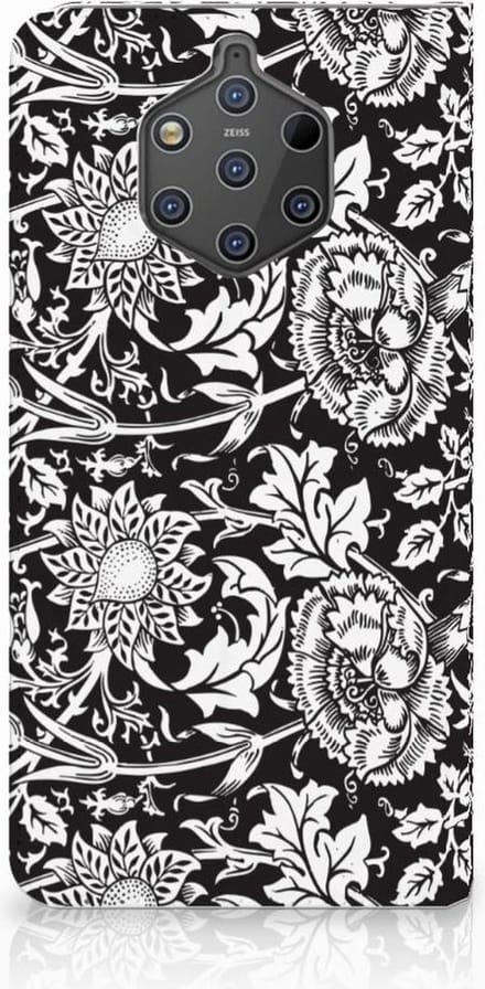 Nokia 9 PureView Smart Cover Black Flowers