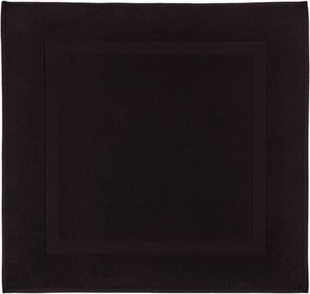 Casilin Una WC-mat - 60 x 60 cm - Katoen - Zwart