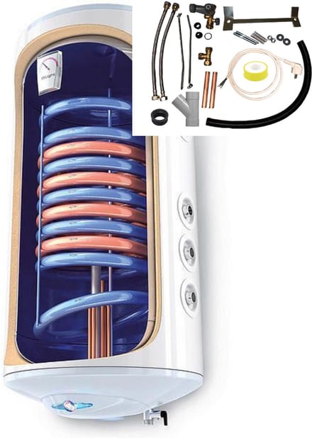 Tesy Bilight 2 warmtewisselaar verticaal 150 Liter met installatieset