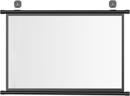 Projectiescherm - Beeldscherm - Thuisbioscoop - Handmatig neerklapbaar - 60/72 inch - Wit