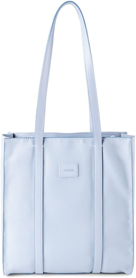 Gabor shopper Elfie Zip Tote Bag Light Blue Lichtblauw