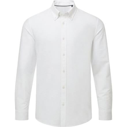 Asquith & Fox Heren Oxford Formeel Overhemd Met Lange Mouwen (Wit)