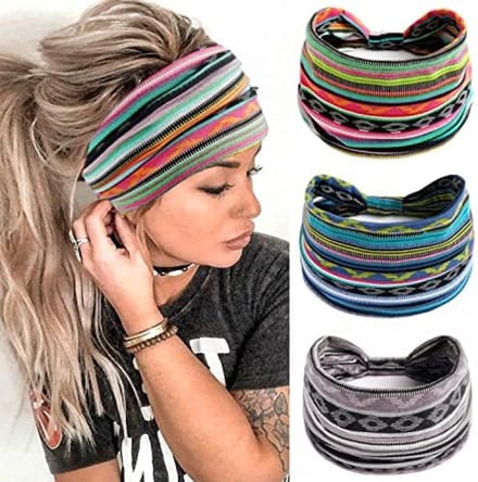 Set van 3 brede haarbanden - Elastische hoofdaccessoires met trendy design