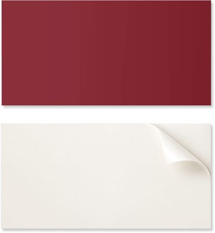 Zelfklevend vinylpaneel - Decoratie met print 100x50 cm, bordeauxrood
