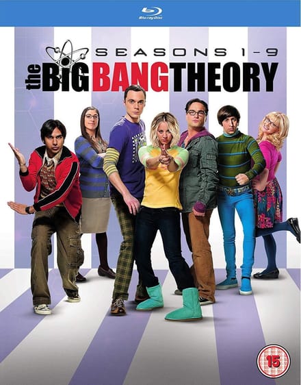 Big Bang Theory S.1-9 IMPORT zonder Nederlandse ondertiteling