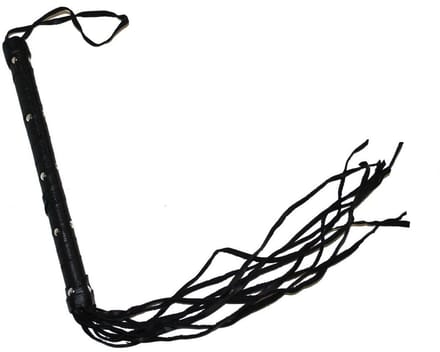 Zweep 50cm zwart
