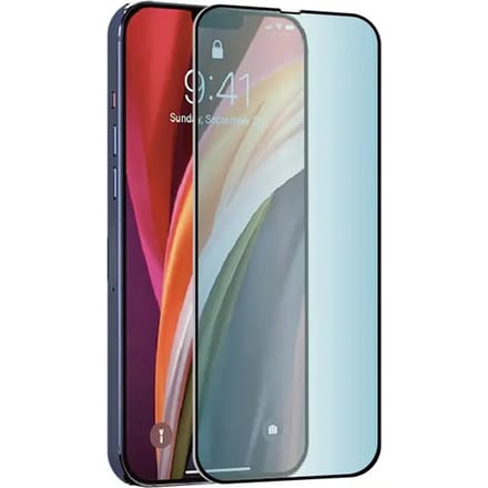 Blauw anti-licht gehard glas Tiger iPhone 13 Pro Max