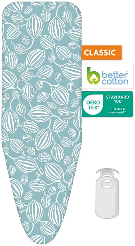 Laundryspecialist 2 laagse CLASSIC strijkplankhoes - Optimaal strijkcomfort en stoomdoorlatend