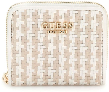 GUESS portemonnee Phaedra SLG Zip Around Wallet White Multi wit