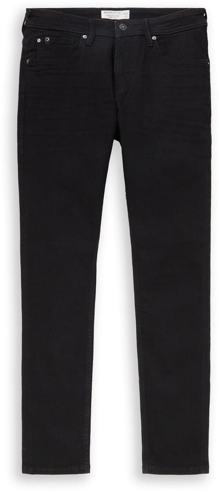 Tom Tailor Denim - TTPIERS SLIM Superstretch Jeans - Maat 33/36 - black denim