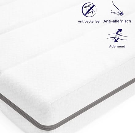 Topdek Matras - Topper Hydro Hotel Deluxe  80x190 9cm