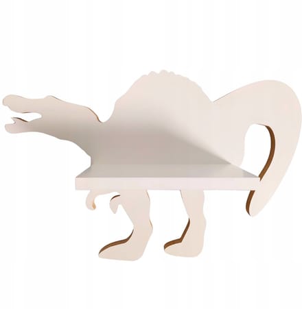 Spinosaurus Dino Plank - Scandinavisch Design voor Kinderkamer