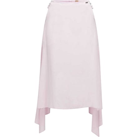 Boss Vicina midi-rok met hoge taille voor dames (Roze)