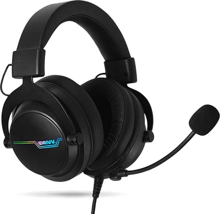 Drivv. PRO Gaming Headset met Microfoon - Game Headset - Geschikt voor PS4, PS5, Xbox One, Xbox Series en PC - Gaming Koptelefoon