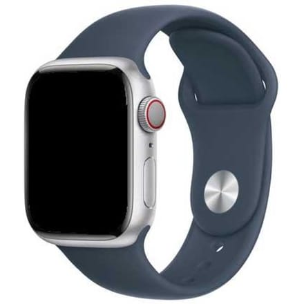 2+1 | Apple Watch Bandje Vyon - Siliconen - Stormblauw