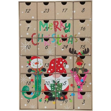 Koopmans Koopman Adventskalender - Kerstontwerp, 383 x 257 x 65 mm