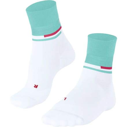 FALKE RU Compression Stabilizing compressie lyocell functioneel materiaal hardloopsokken dames wit - maat 35-36