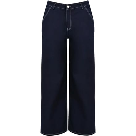 Damesjeans Mat Fashion Wide Leg High-rise