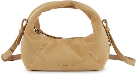 LES VISIONNAIRES Greta Mini Icon Handtas Leder 23 cm - Dames - soft tan