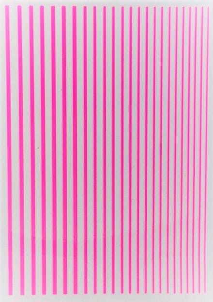 Korneliya Nailart Strip Neon Pink