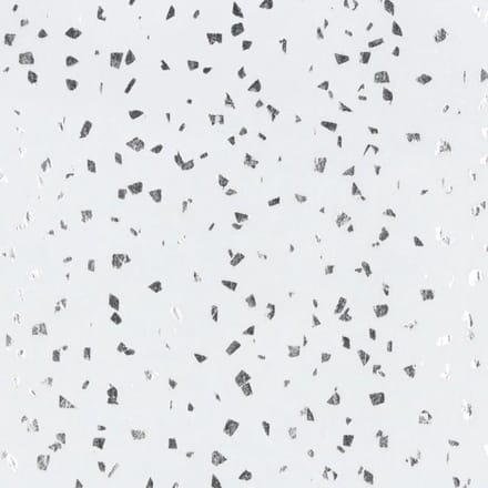 Zijdepapier - Edelstenen - Zilver metallic op wit - 50x75 cm - Pak à 100 vellen