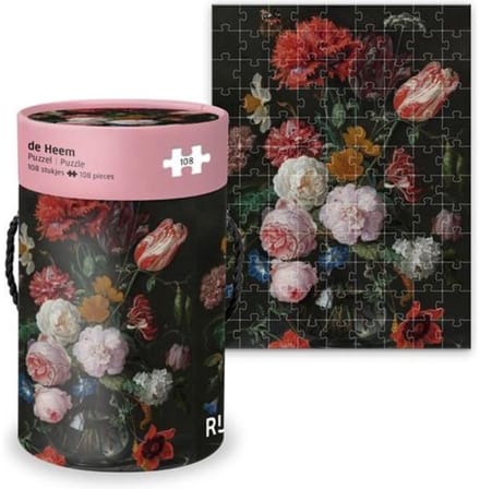 Puzzel De Heem Bloemen 108pcs