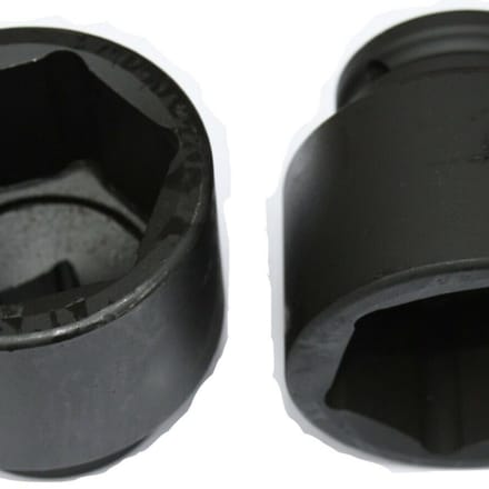 Slagmoersleutel dop 34mm, 3/4 inch, 6pt, krachtdop