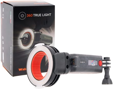 Walcom 360 True Light Evo Meter - Verfspuit Lamp met Digitale Afstandsmeter