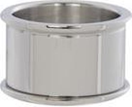 IXXXI Basisring zilverkleurig 12mm - maat 16,5