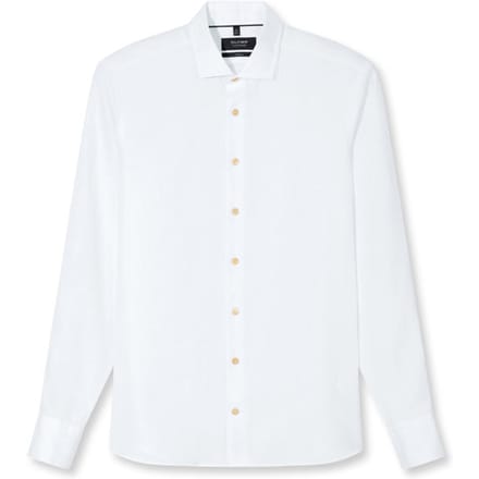 OLYMP Signature Casual Overhemd, Tailored Fit, Kent, Champagne