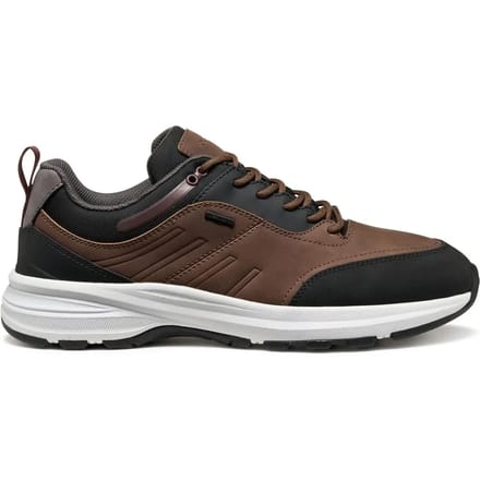 GEOX SENALES ABX HEREN Sneakers - COGNAC/ZWART - Maat 44