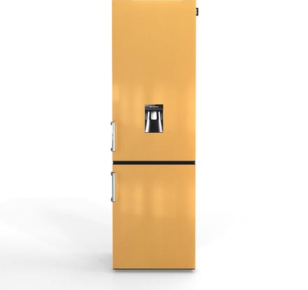 Nunki Large H2O – Koel-vriescombinatie – Waterdispenser – E-klasse – 268 liter – Front Amber Diamond