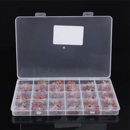 Capacitor Assortment Set 960 stuks 2PF-0.1UF 50V
