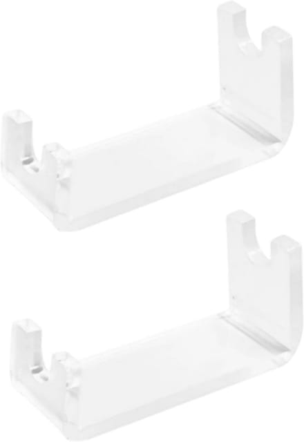Scheerrek - Scheermeshouder Display - Badkamer Organizer - Transparant Acryl - 11x5x4cm - Transparant