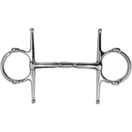 Rechte naald paardenbit Metalab Elite