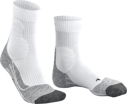 FALKE TE2 anti-blaar katoen functioneel materiaal tennissokken heren wit - maat 46-48