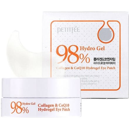 PETITFEE - Hydrogel Eye Patch - 1pak (60stukken) #Collagen & Co Q10
