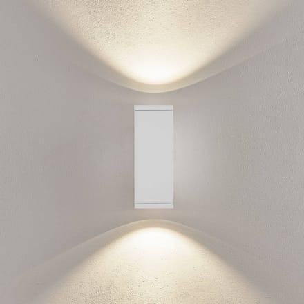 Deko-Light LED buiten wandlamp ShoreLine Pro Square up/down, wit