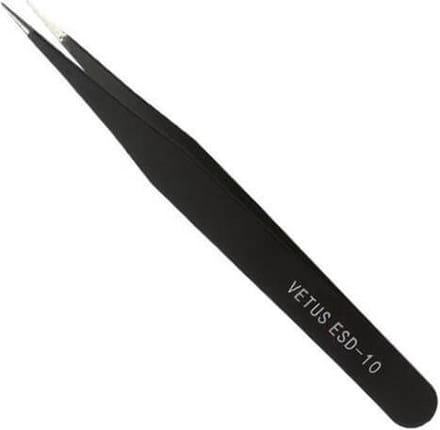 Dermarolling Black Tweezer - Wimperpincet ESD #10