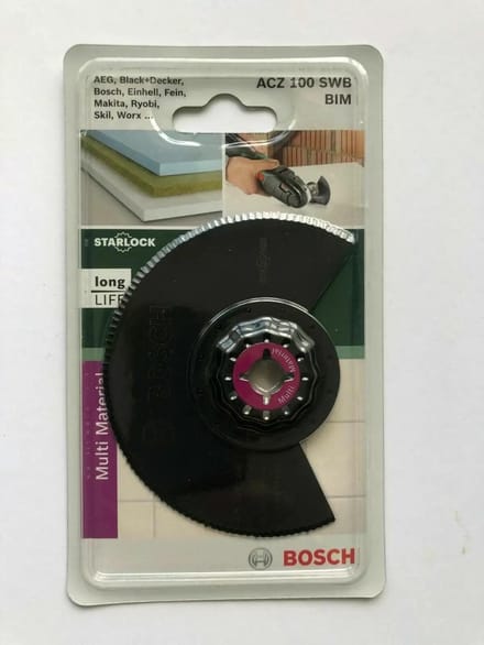 Bosch Invalzaagblad Universeel Starlock Acz100swb - 100mm - Gekarteld - Bi-metaal