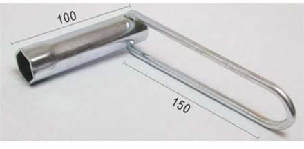 Buzzetti bougiesleutel - Opklapbaar - 21mm lang