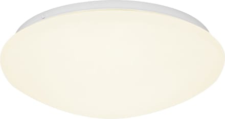 LED Plafondlamp - Velvalux - 12W 1300lm - Natuurlijk Wit 4000K - Spatwaterdicht IP44 - Opbouw - Rond - Wit